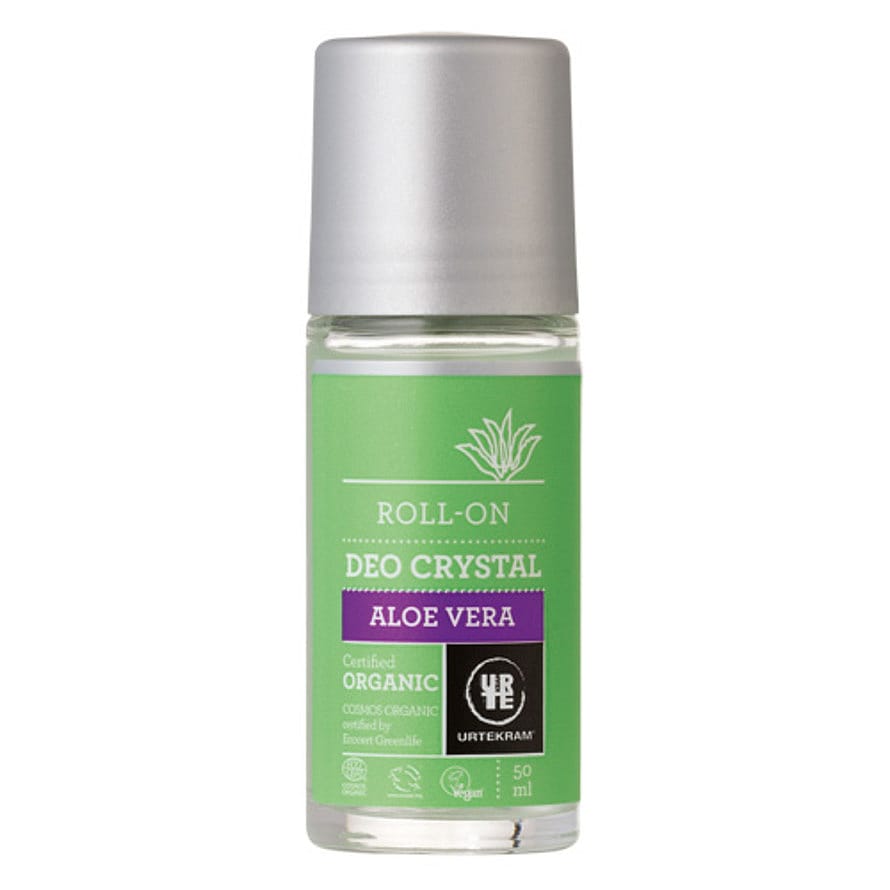 Urtekram Deocrystal roll-on aloe vera øko 50 ml