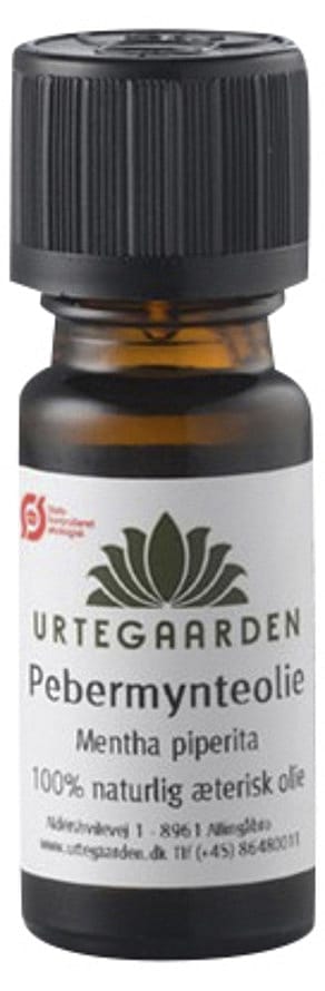 Urtegaarden Pebermynteolie ØKO 10 ml