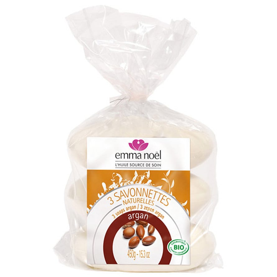 Emma Nöel Argan sæbe 3 x 150 g