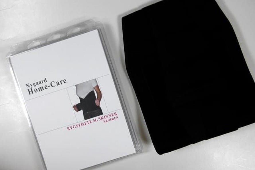 Nygaard HC Rygstøtte m/skinne Medium