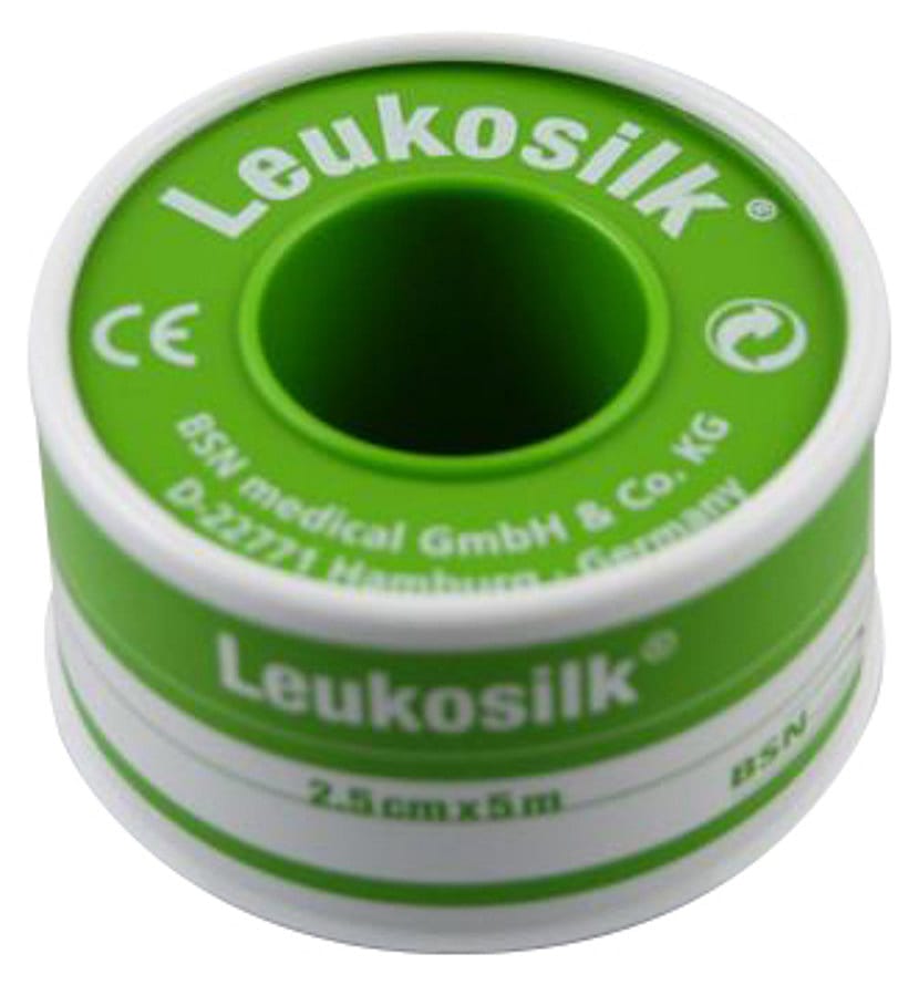 Nygaard Leukosilk 5 m x 2,5 cm