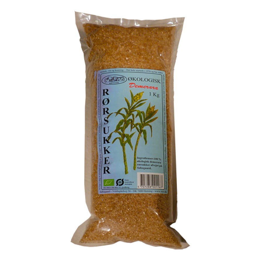 Søbogaard Rørsukker Demerara Ø 1 kg