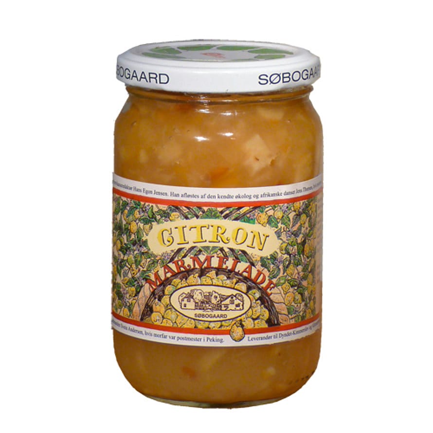 Søbogaard Citronmarmelade Ø 400 g