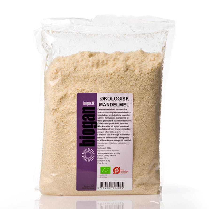 Biogan Mandelmel Ø 500 g