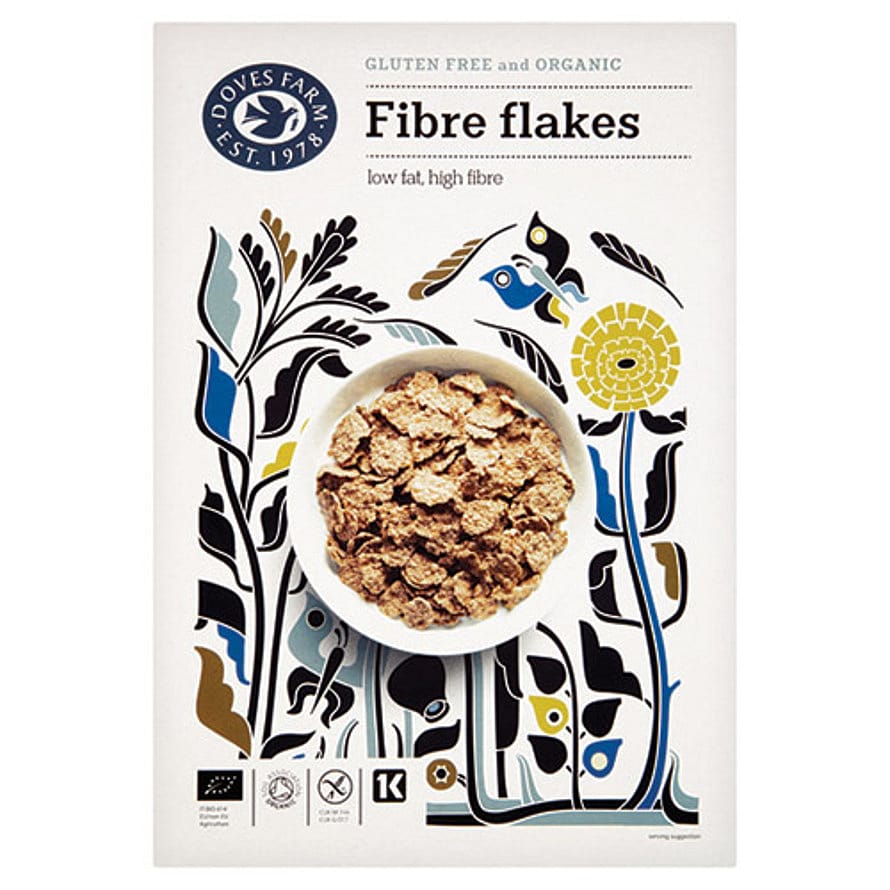 Doves Farm Fibre flakes glutenfri Ø 375 g