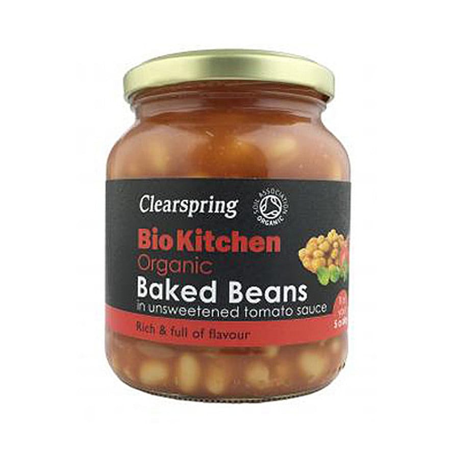 Clearspring Baked beans u. tilsat sukker Ø 350 g