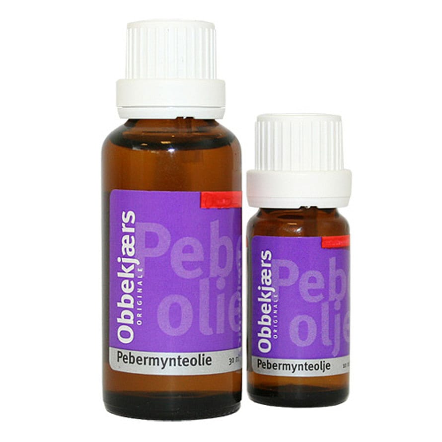 Obbekjærs Pebermynte olie 10 ml