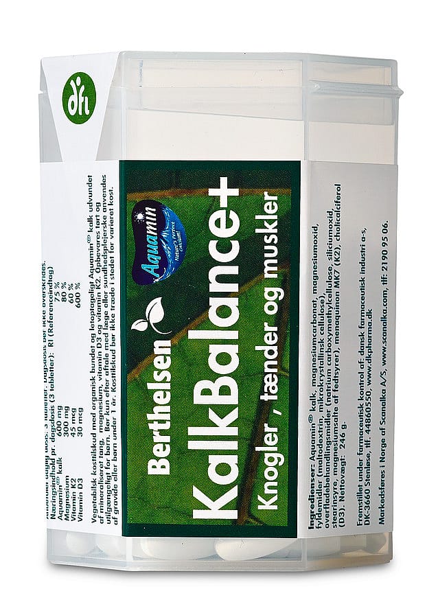 Berthelsen Kalk Balance+ 180 tabl.