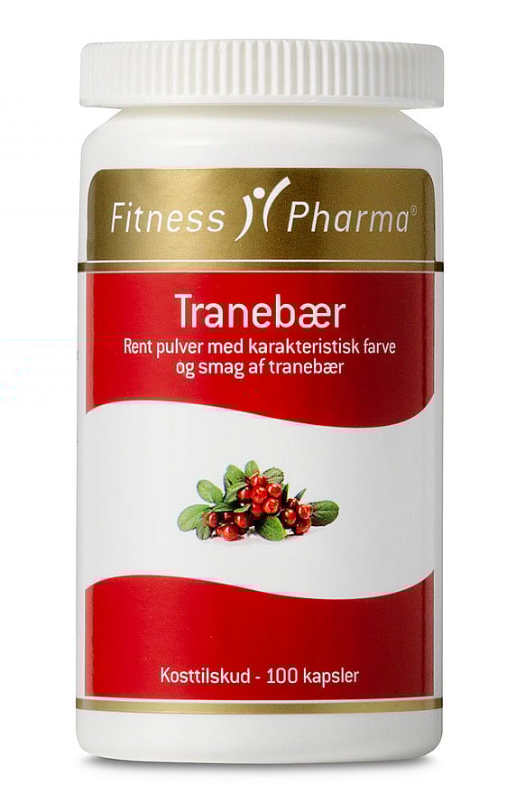 Fitness Pharma Tranebærkapsler 100 kaps.