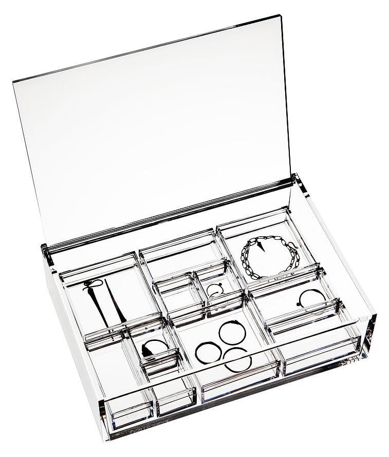 Nomess Jewellery Box Clear