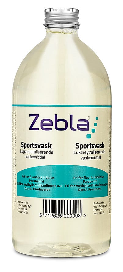 Zebla Sportsvask med Parfume 1000 ml