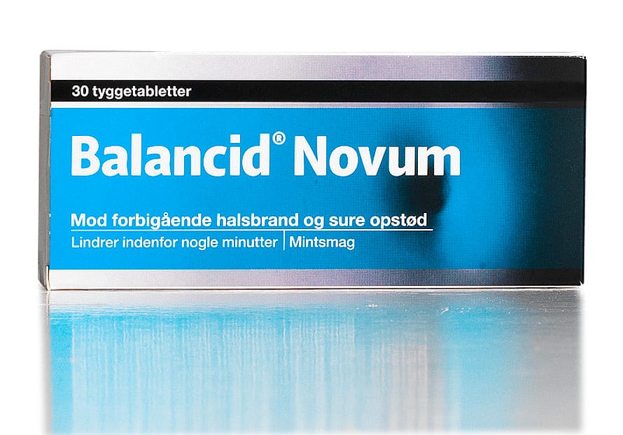 Balancid Novum Tyggetabletter 30 tabl.