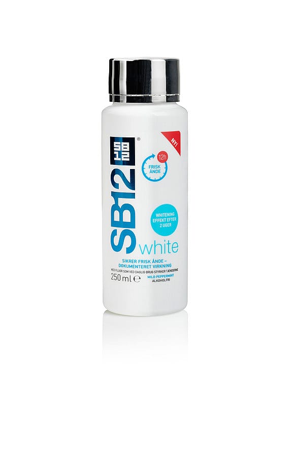 SB12 White Mundskyl 250 ml