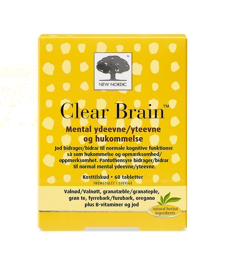 New Nordic Clear Brain 60 tabl.