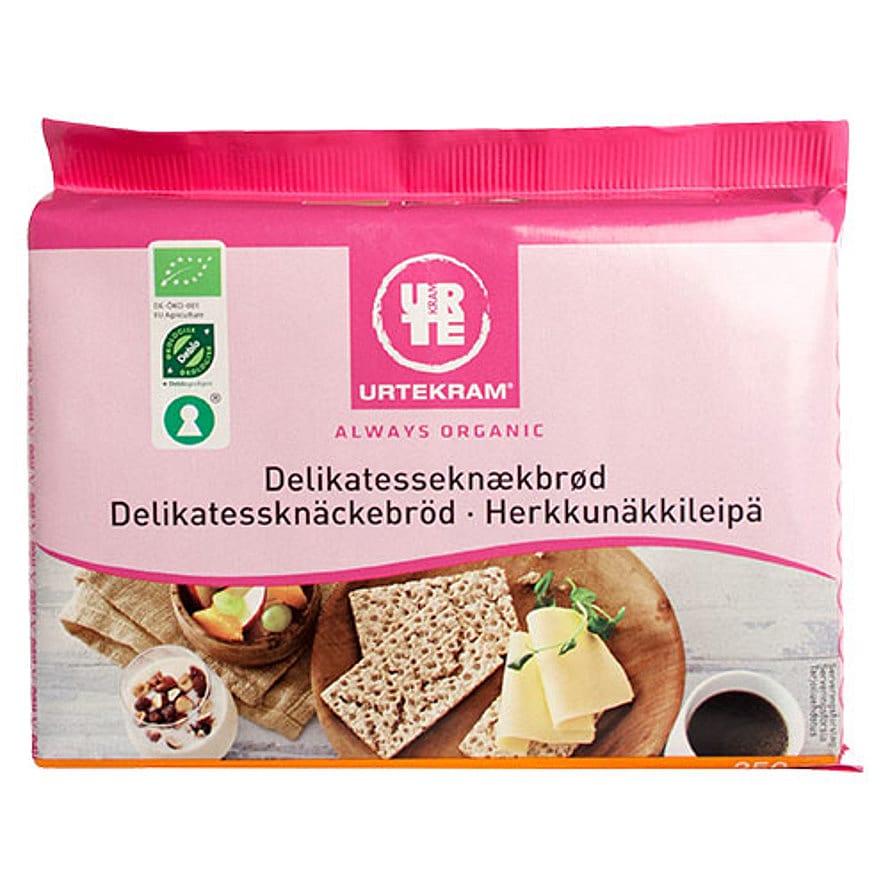 Urtekram Delikatesse knækbrød Ø 250 g