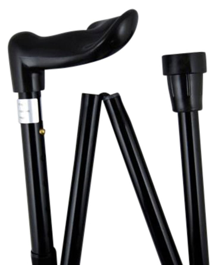 Nygaard Anatomisk sammenklappelig stok til venstre hånd