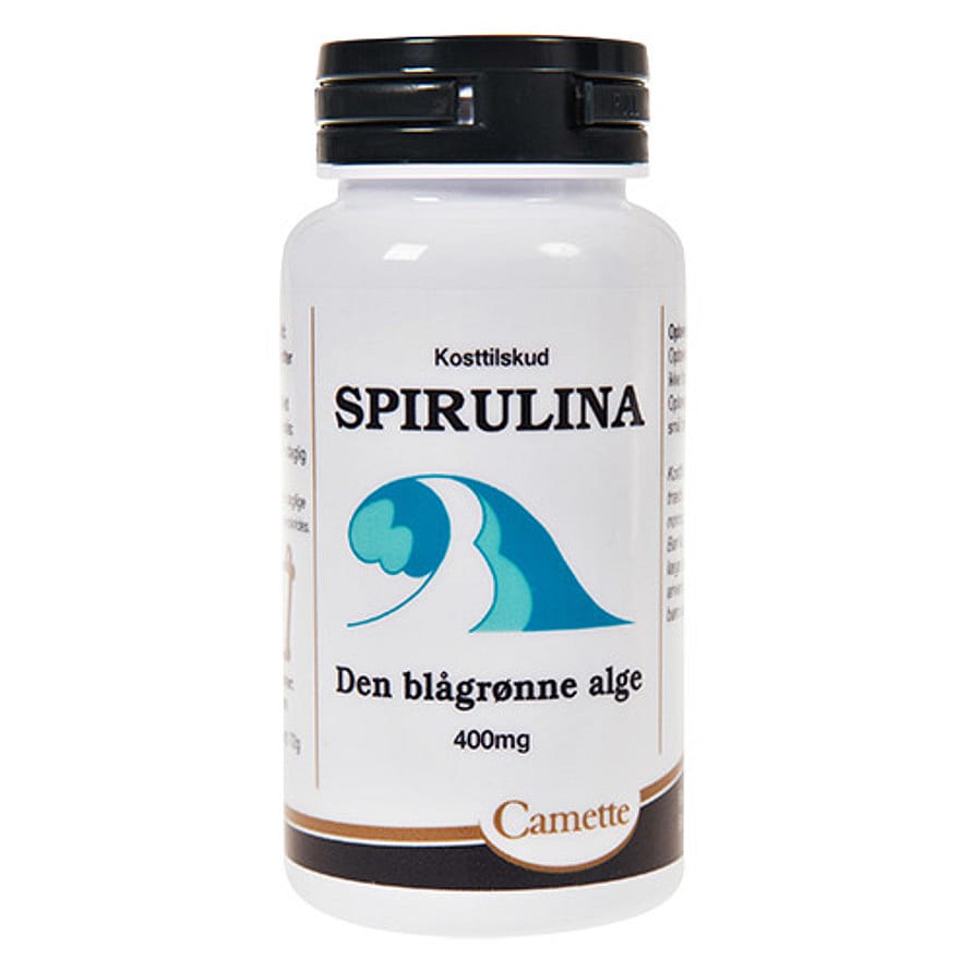 Camette Spirulina Den blågrønne alge 180 tabl.