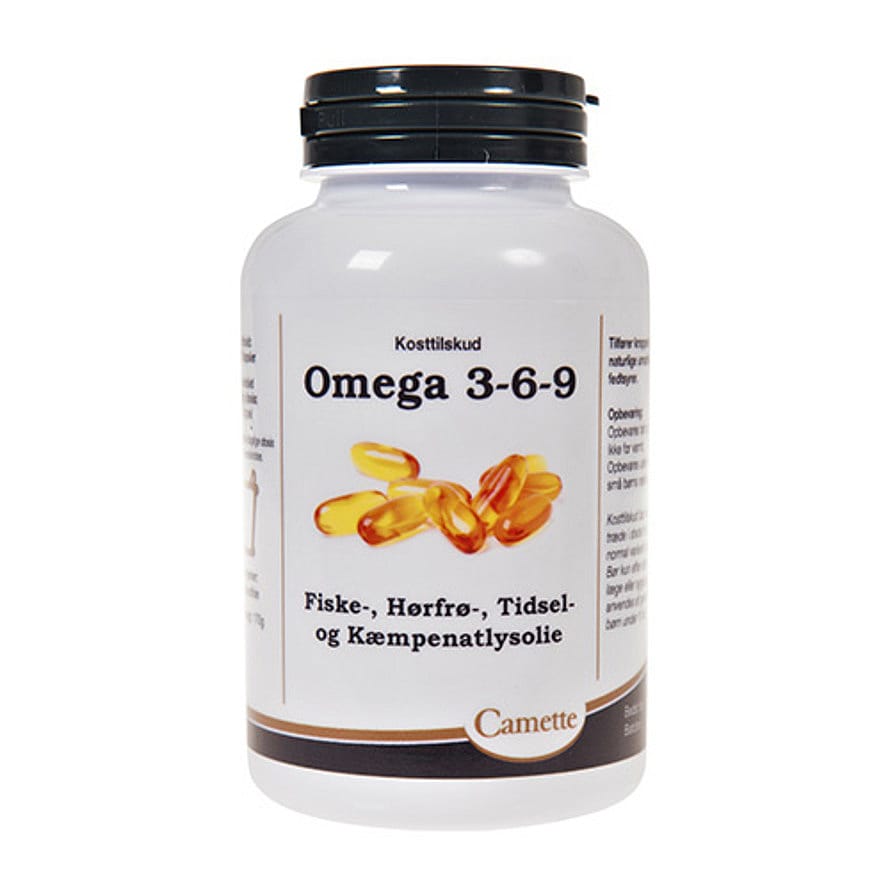 Camette Omega 3-6-9 120 kaps.