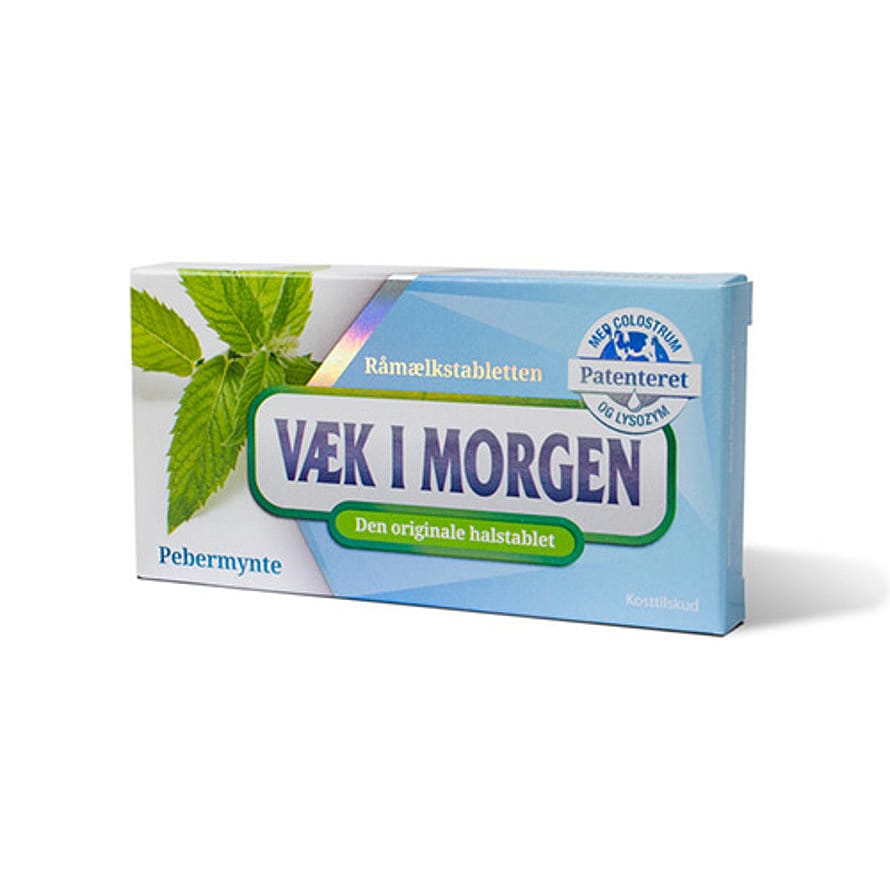 Væk i morgen Halstabletter