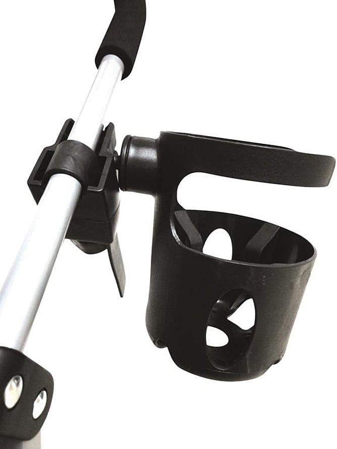 Basson Baby Kop-og Flaskeholder Flex Plast Sort