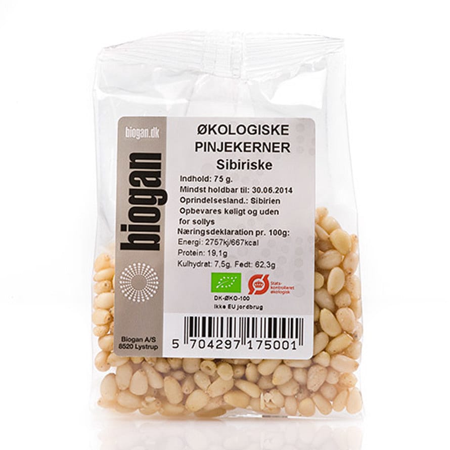 Biogan Pinjekerner sibiriske Ø 75 g