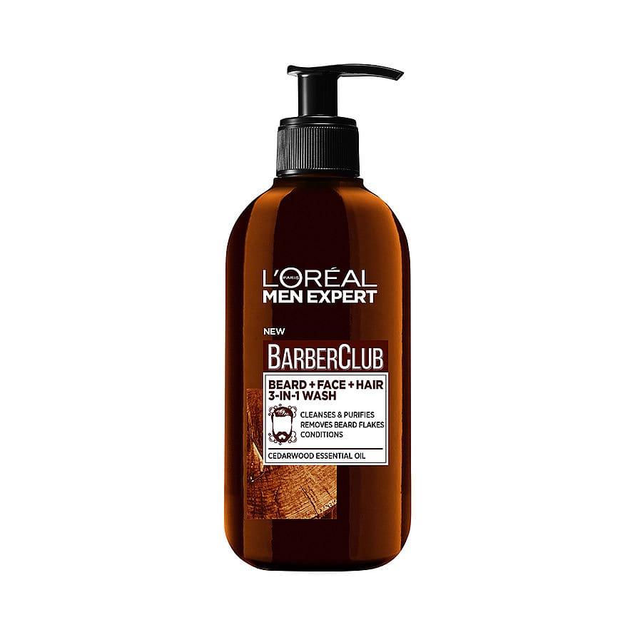 L'Oréal Paris Men Expert Barber Club - 3-In-1 Wash 200 ml