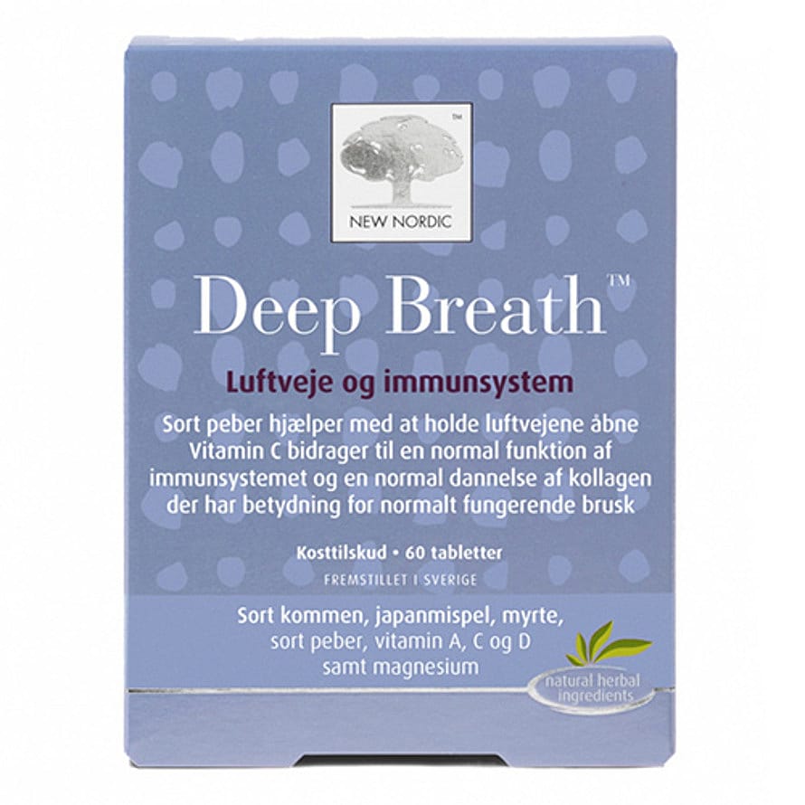 New Nordic Deep Breath™ 60 tabl.