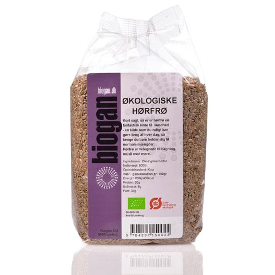 Biogan Hørfrø Ø 500 g