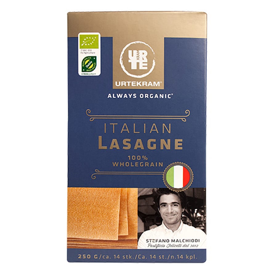 Urtekram Lasagne fuldkorn Ø 250 g