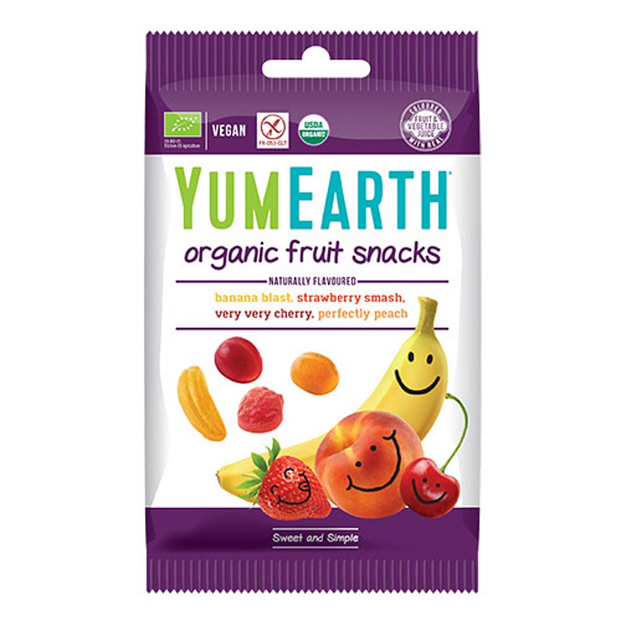 Yum Earth Vingummi Frugtsmag Ø 50 g