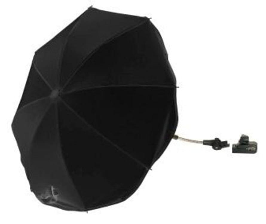 Basson Baby Aftagelig Parasol Lux Sort