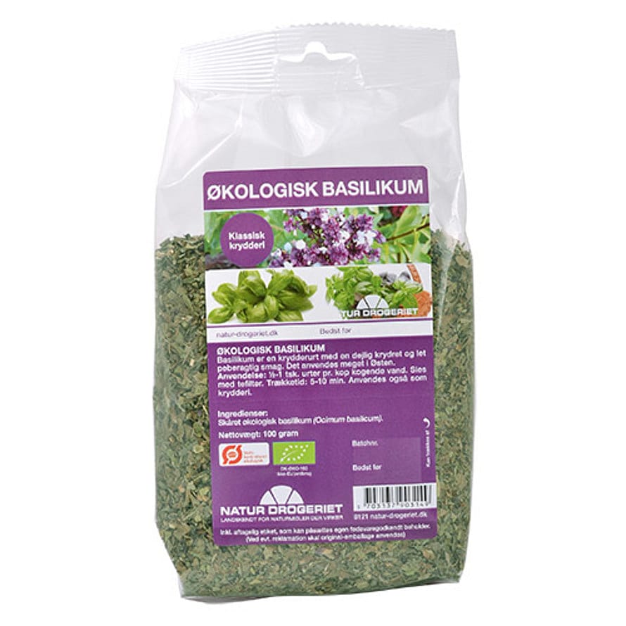 Natur Drogeriet Basilikum urtete/krydderi Ø 100 g