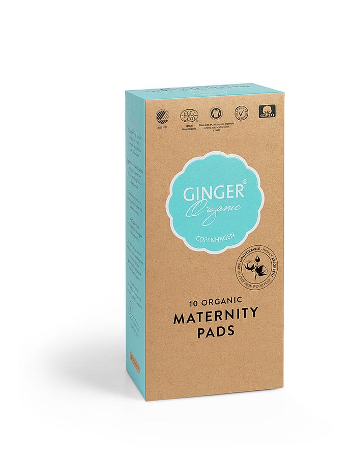 Ginger Organic Bind - Efterfødsel 10 stk