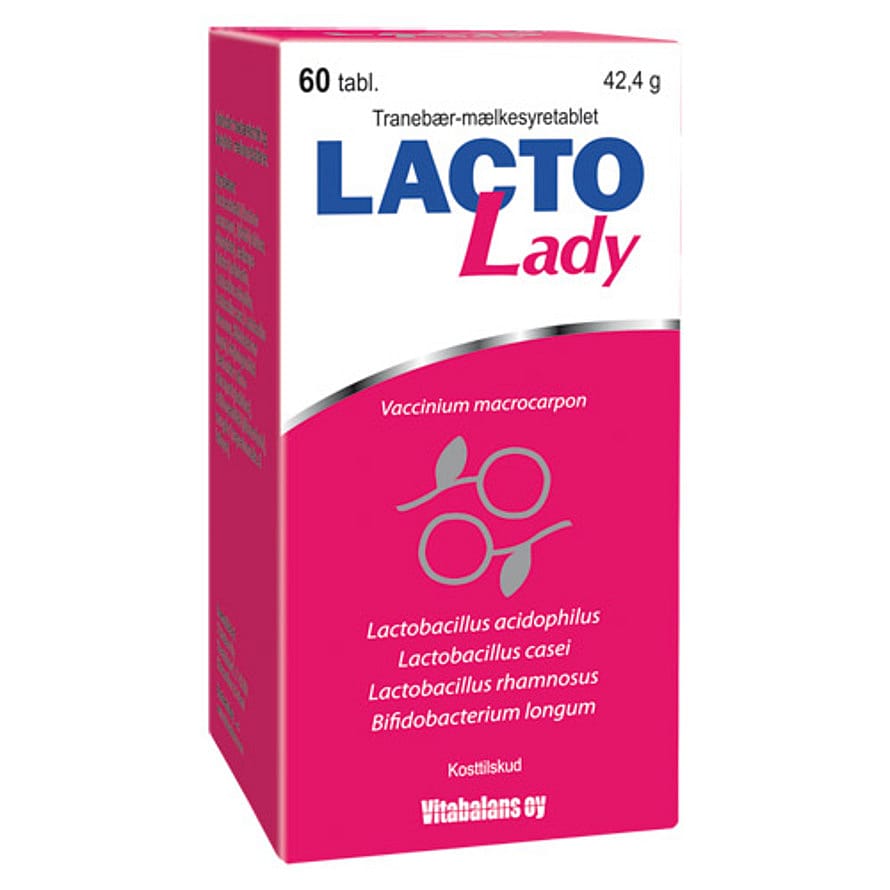 Vitabalans Oy Lacto Lady 60 tabl.