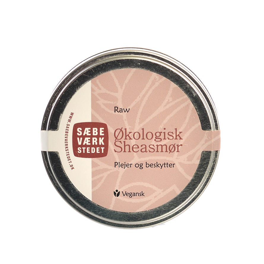 SÆBEVÆRKSTEDET Økologisk Sheasmør Raw 68 g