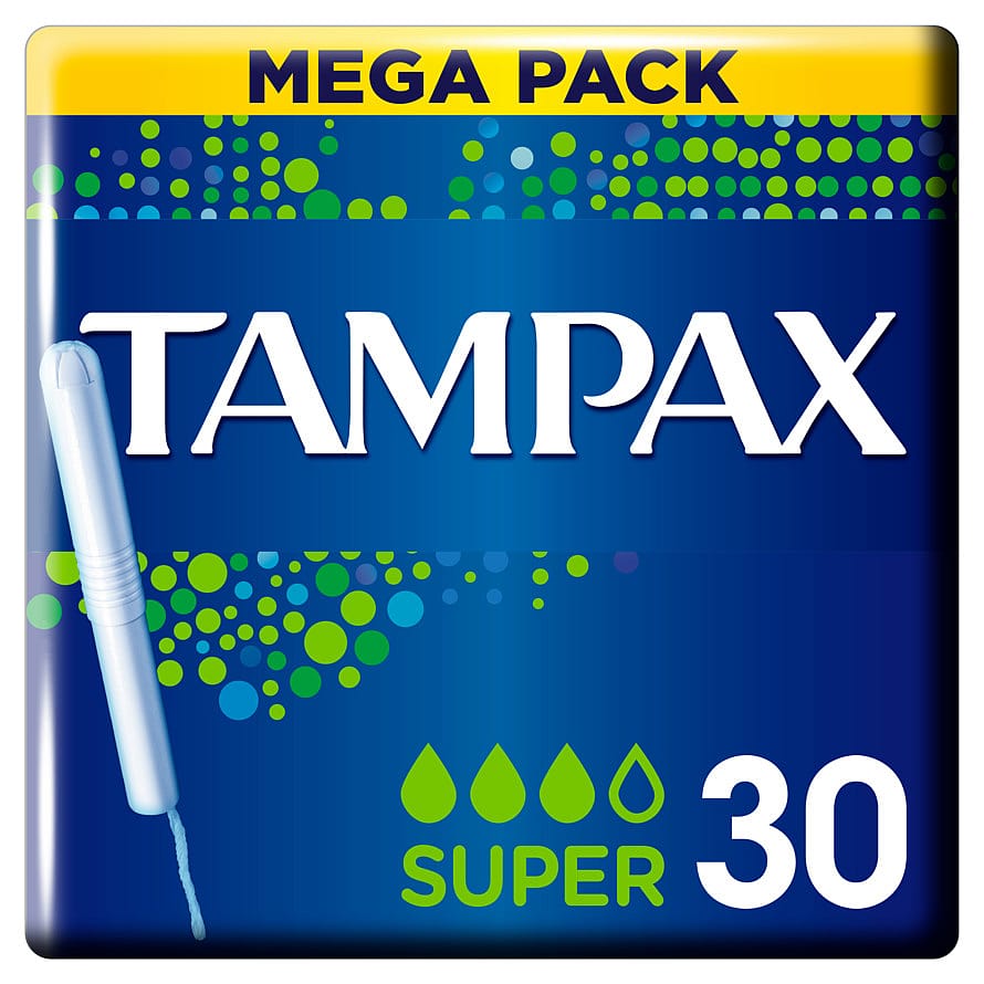 Tampax Super Tamponer 30 stk