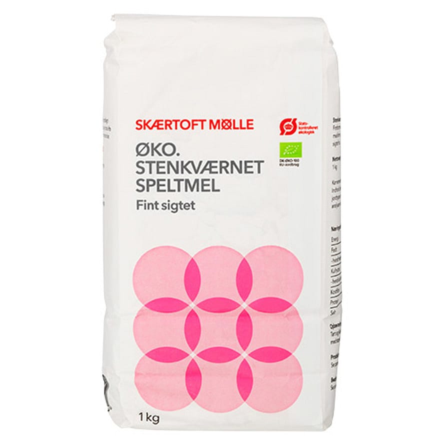 Skærtoft mølle Speltmel sigtet Ø 1 kg