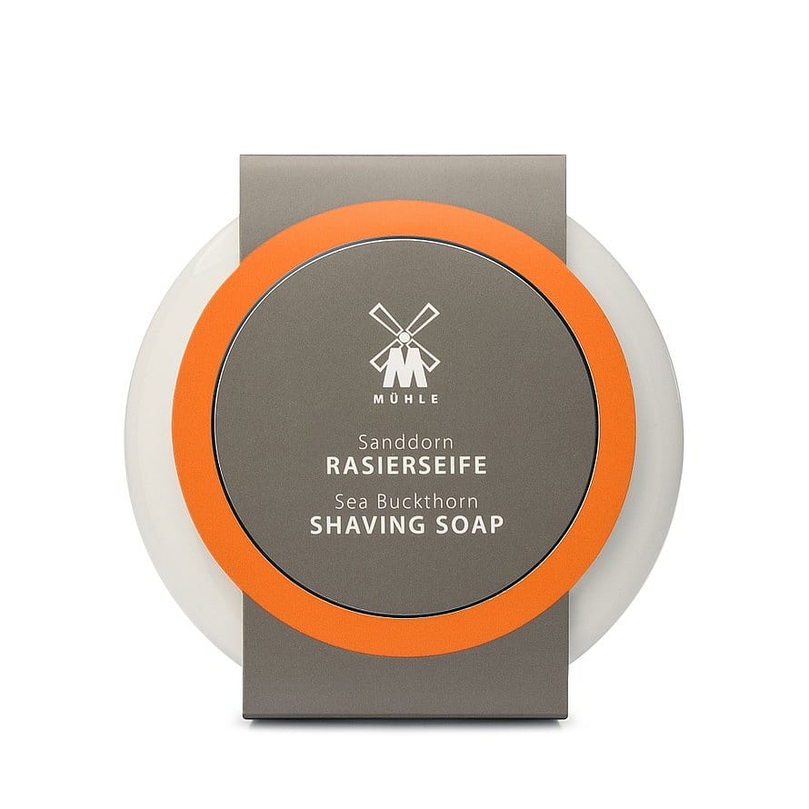 Mühle Shaving Barbersæbe i skål, Havtorn, 65 gr.