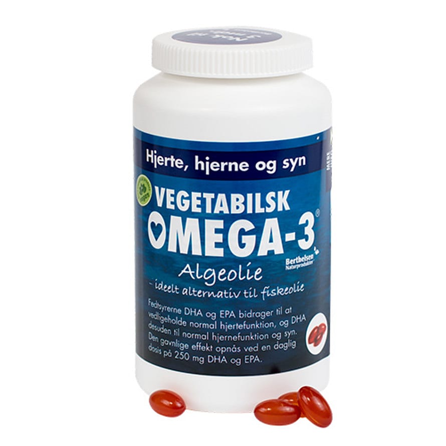 Dansk Farmaceutisk Industri Vegetabilsk Omega-3® 180 kaps.