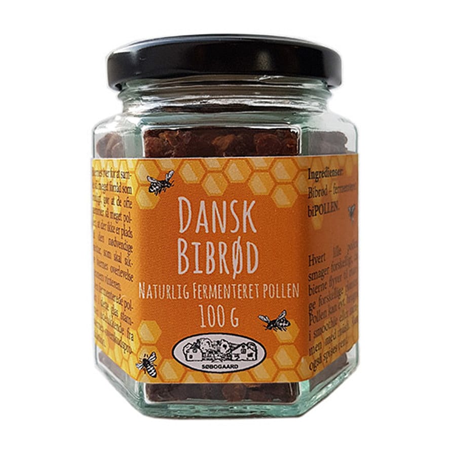Søbogaard Bibrød - naturlig fermenteret pollen 100 g