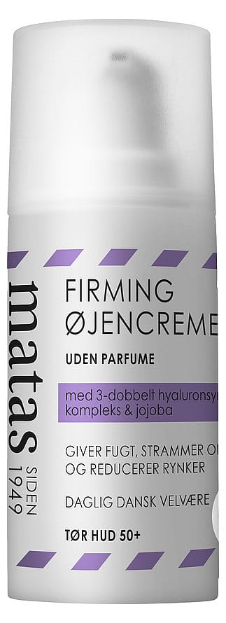 Matas Striber Firming Øjencreme til Tør Hud Uden Parfume 15 ml