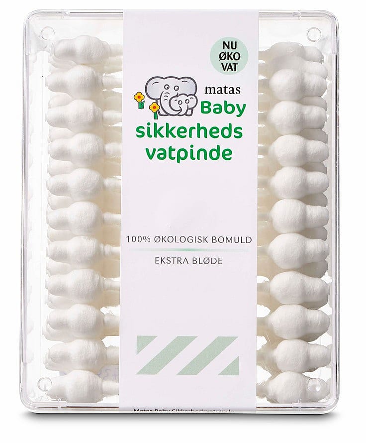 Matas Striber Baby Sikkerhedsvatpinde 55 stk.