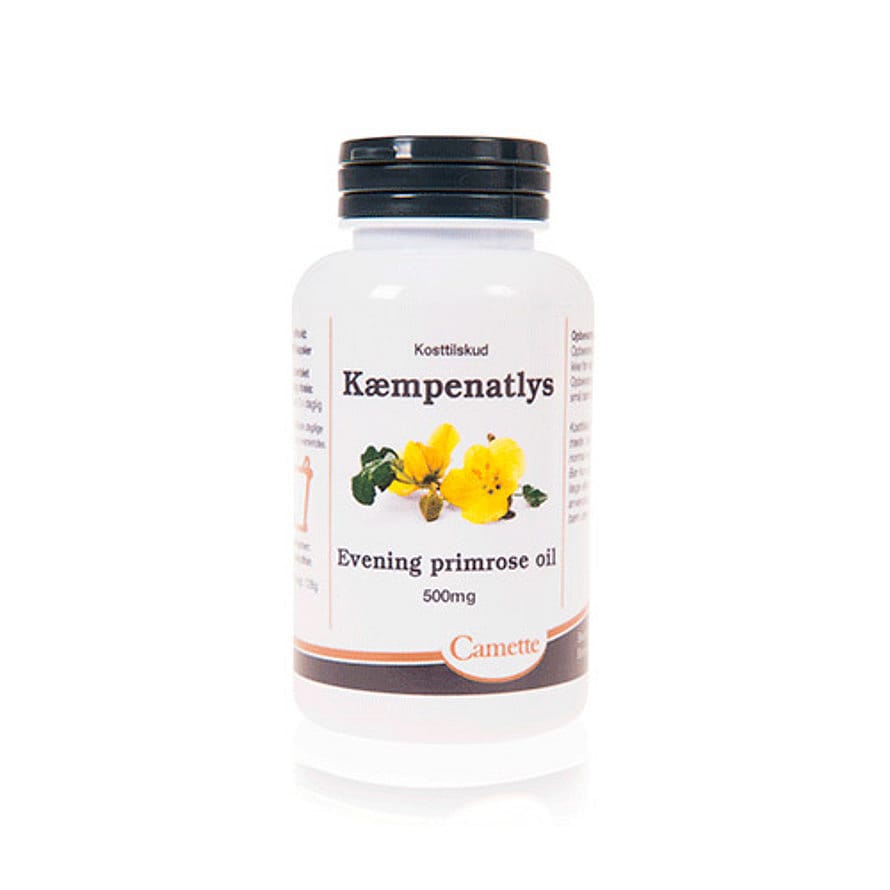 Camette Kæmpenatlysolie Evening Primrose Oil 180 kaps.
