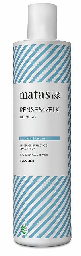 Matas Striber Rensemælk til Normal Hud Uden Parfume 500 ml