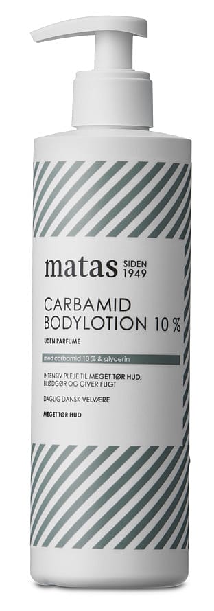 Matas Striber Carbamid Bodylotion 10% Uden Parfume 400 ml