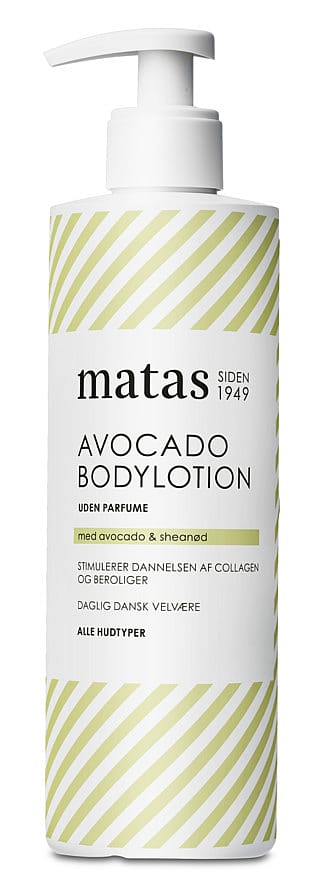 Matas Striber Avocado Bodylotion Uden Parfume 400 ml