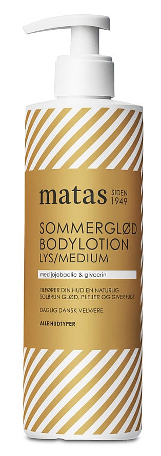 Matas Striber Sommerglød Bodylotion Lys/Medium 400 ml