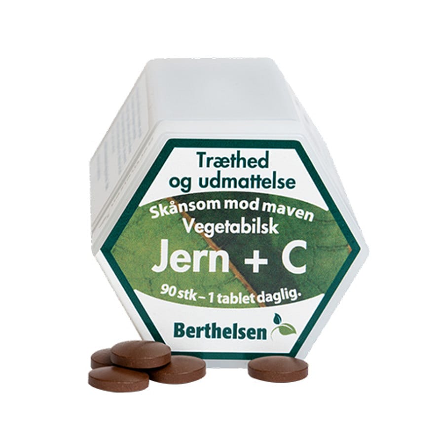 Berthelsen Naturlig Jern 90 tabl.