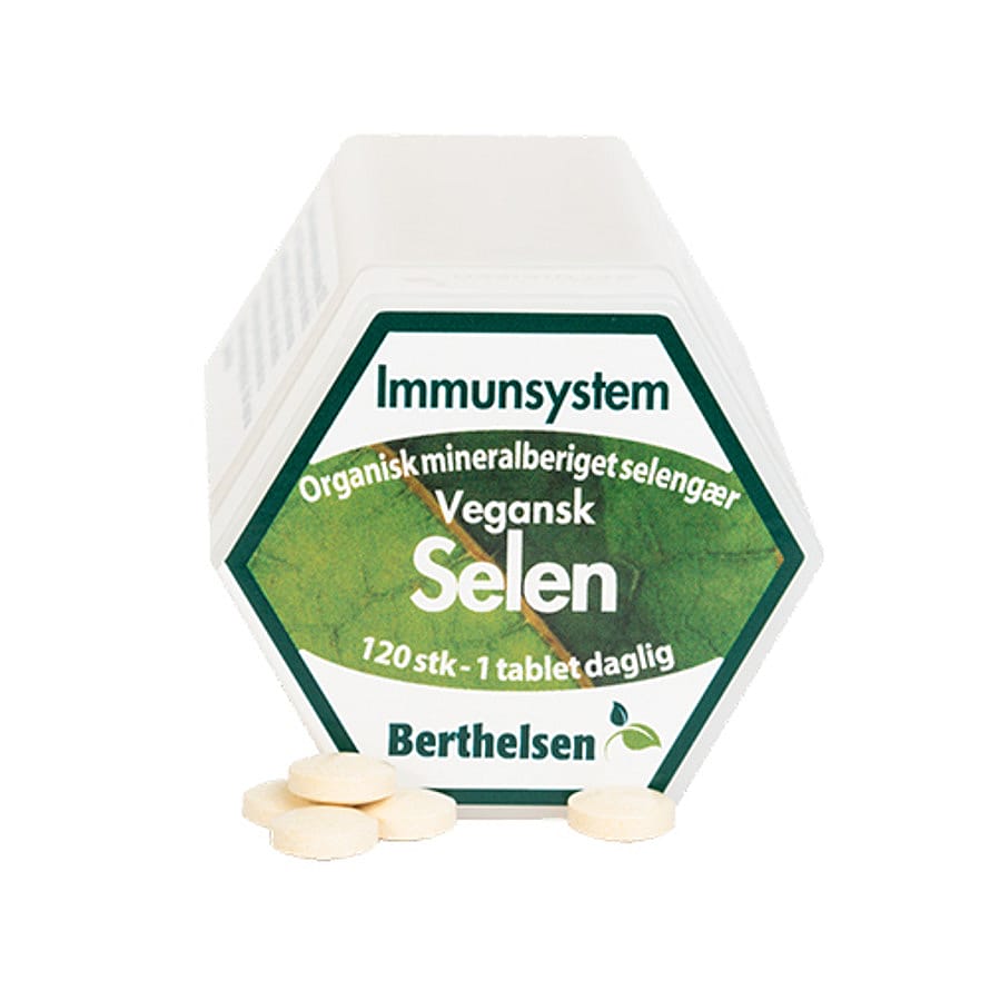 Berthelsen Naturlig Selen 120 tabl.