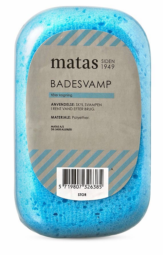 Matas Striber Badesvamp Stor